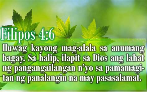 Bible Verse About Life Tagalog .